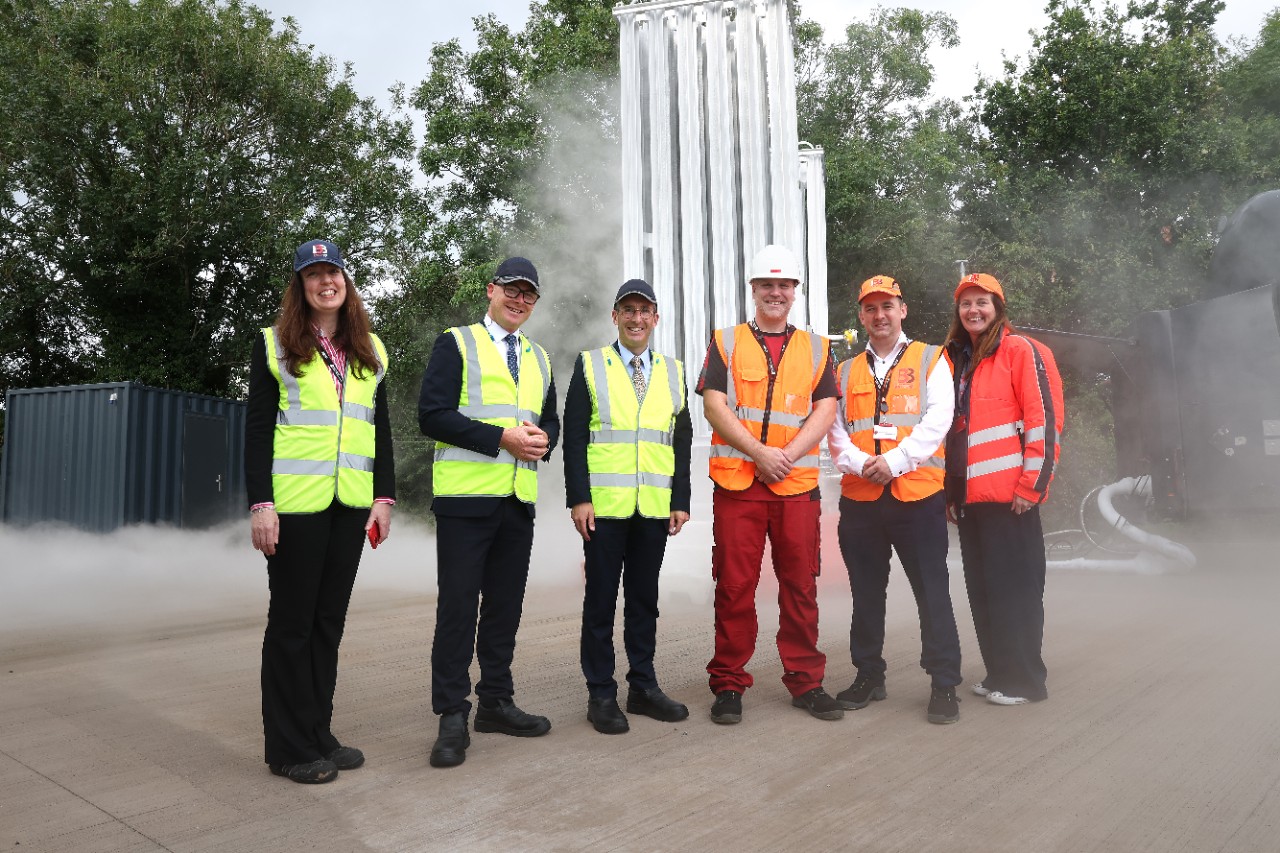 Press Eye - Northern Ireland - 3rd September 2025

Andrew Muir, Minister of Agriculture, Environment and Rural Affairs visits the Combined Heat and Power Plant at Coca Cola, Lisburn

Photograph by Declan Roughan / Press Eye
