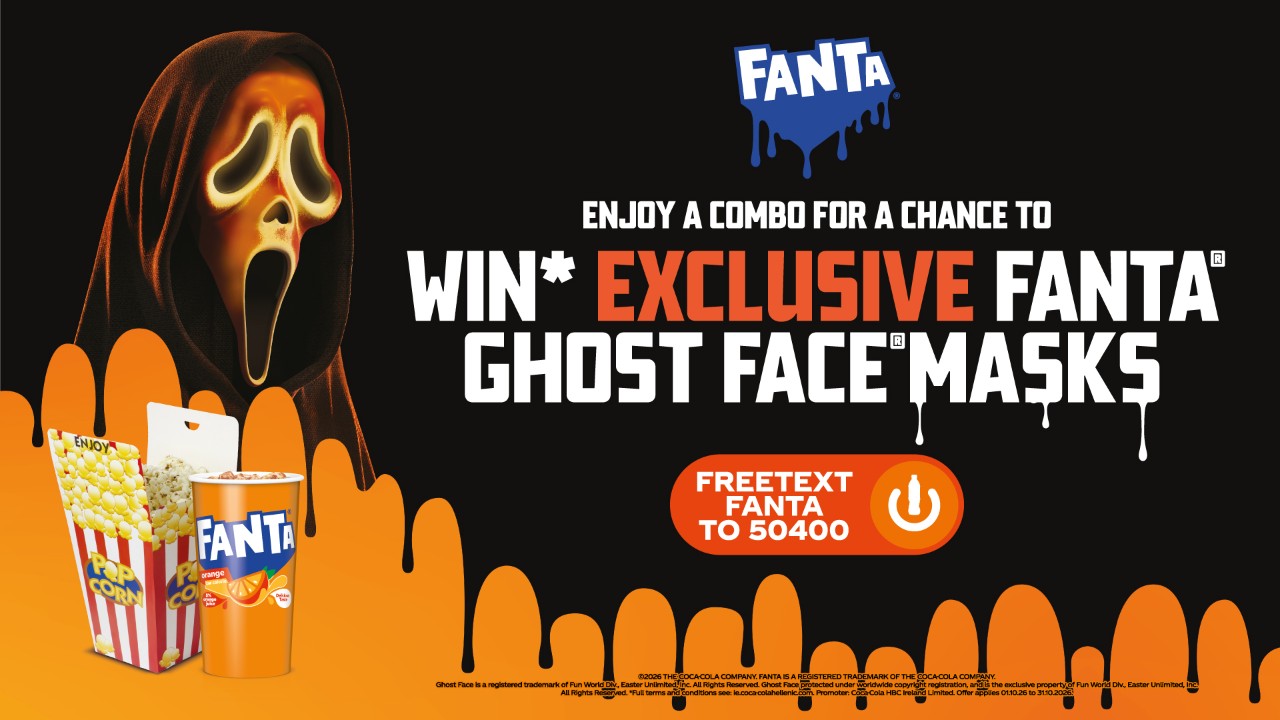 win an exclusive Fanta Ghost face mask 